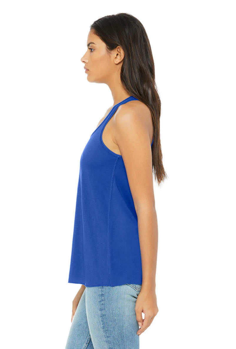 Bella Canvas Women's Flowy Racerback Tank True Royal