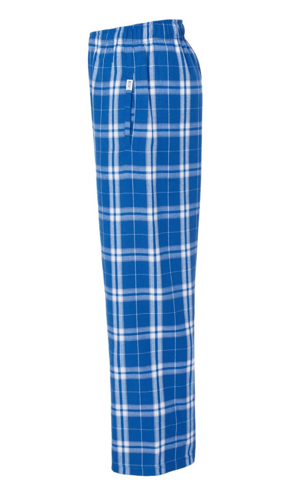 Boxercraft Unisex Flannel Pants Royal/Silver