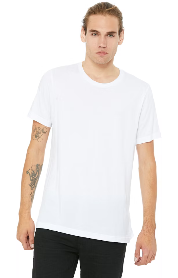 BELLA CANVAS Unisex Jersey T-Shirt White