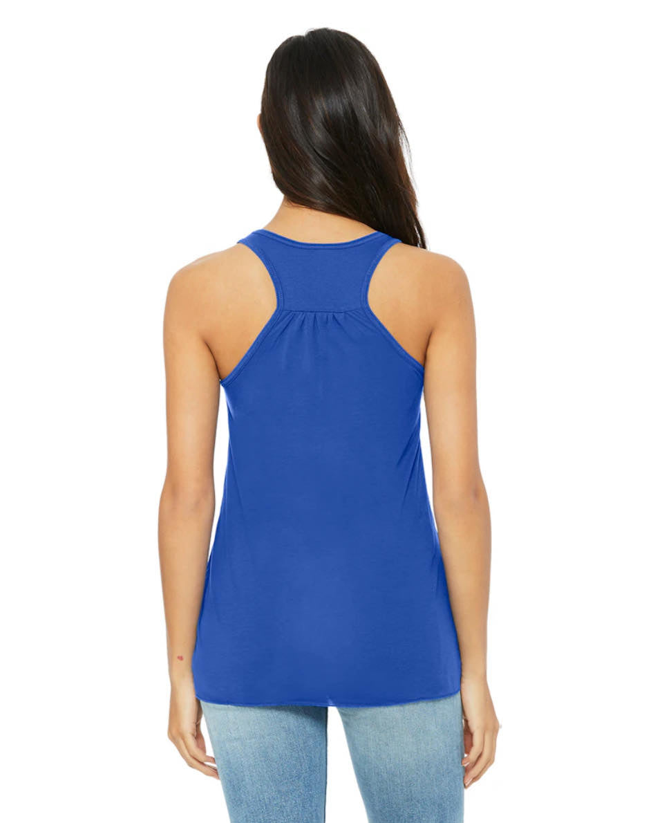 Bella Canvas Women's Flowy Racerback Tank True Royal