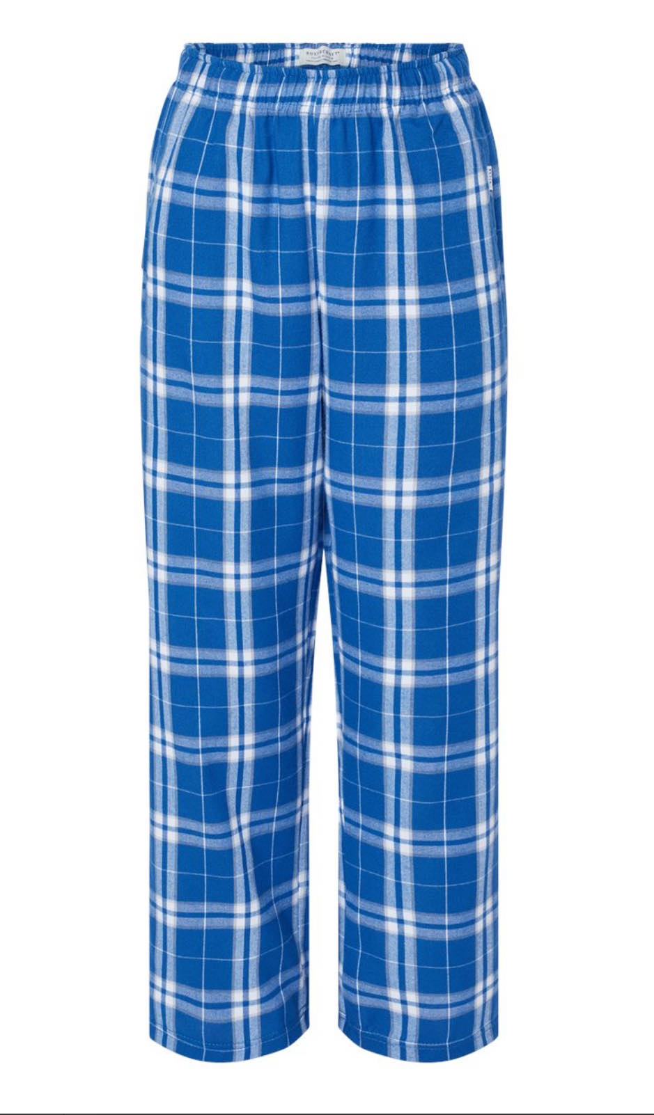 Boxercraft Unisex Flannel Pants Royal/Silver