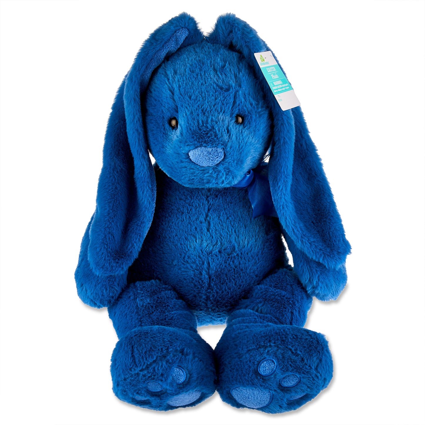 21"Plush Bunny, Dark Blue