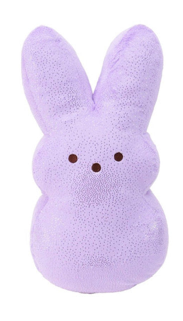 17" Easter Plush PEEP, Purple Sparkle