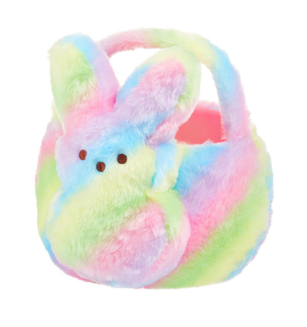 PEEPS Bunny Basket, Rainbow