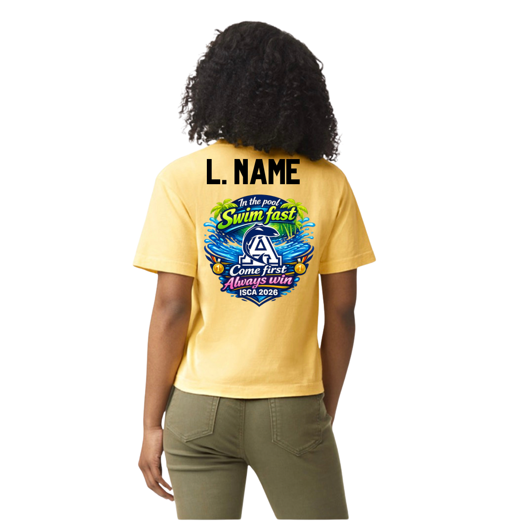 Comfort Colors Ladies’ Heavyweight Crop T-Shirt