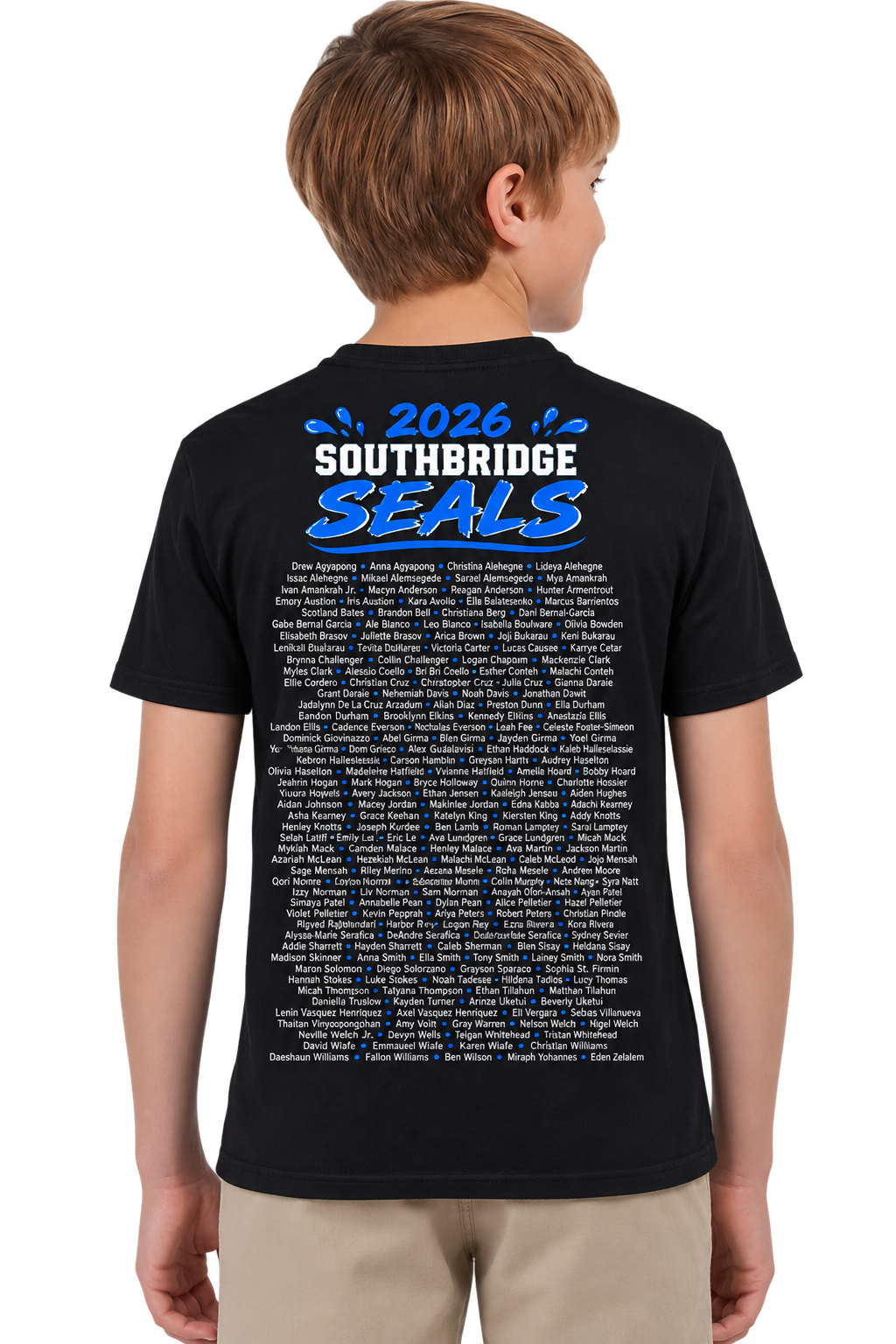 2026 Seals Green Division Championship Youth T-Shirt Black