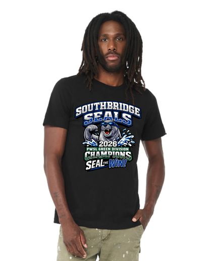 2026 Seals Green Division Championship T-Shirt Black