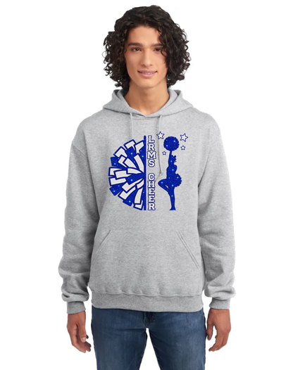 Jerzees Unisex Nublend Fleece Pullover Hoodie Athletic Heather