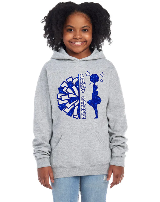 Jerzees Youth Nublend Fleece Pullover Hoodie Athletic Heather
