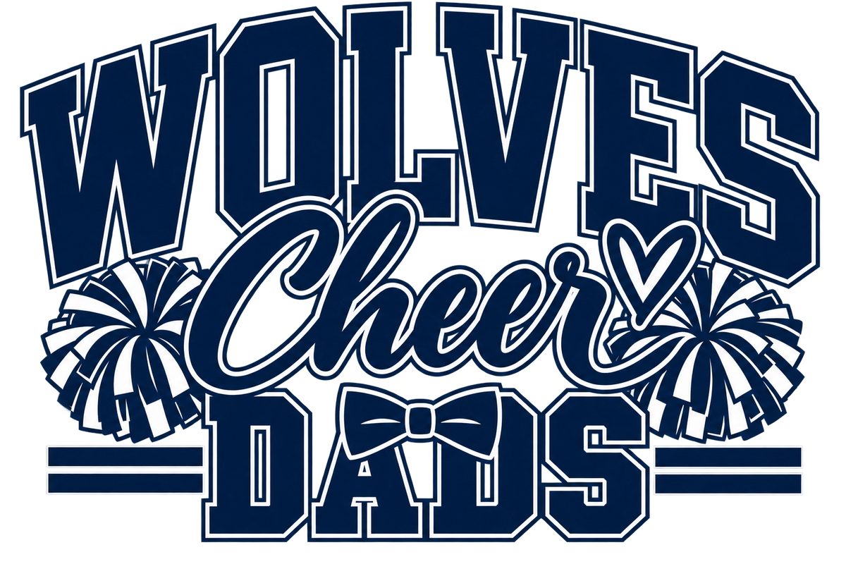 LRMS Wolves Cheer Dad Unisex Jersey T-Shirt Athletic Heather