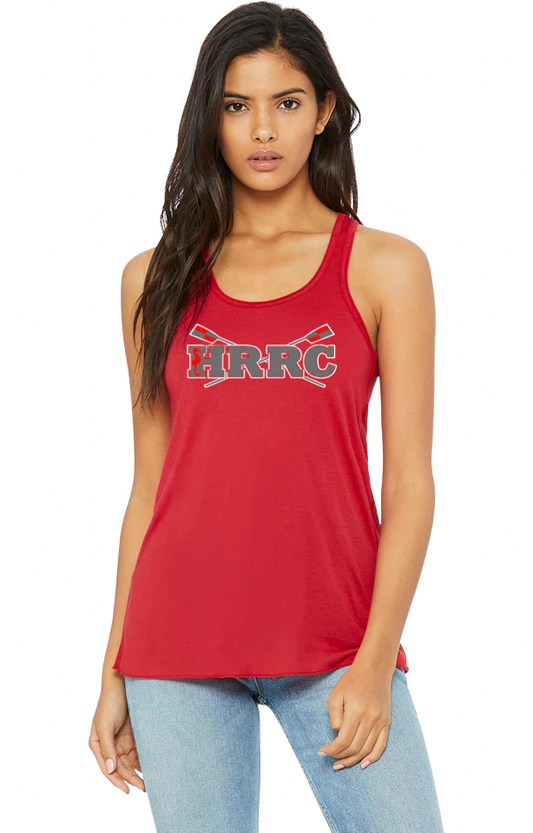Bella Canvas Women's Flowy Racerback Tank Red