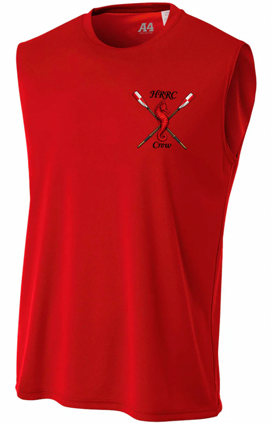 A4 Men's Performance Cooling Muscle Tank Scarlet