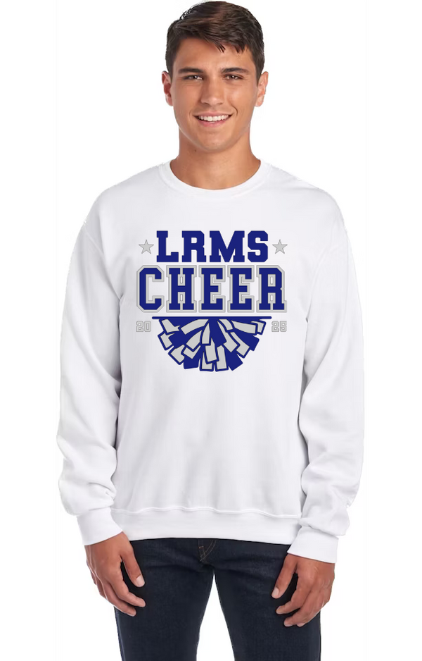 Jerzees Unisex Nublend Fleece Crew White