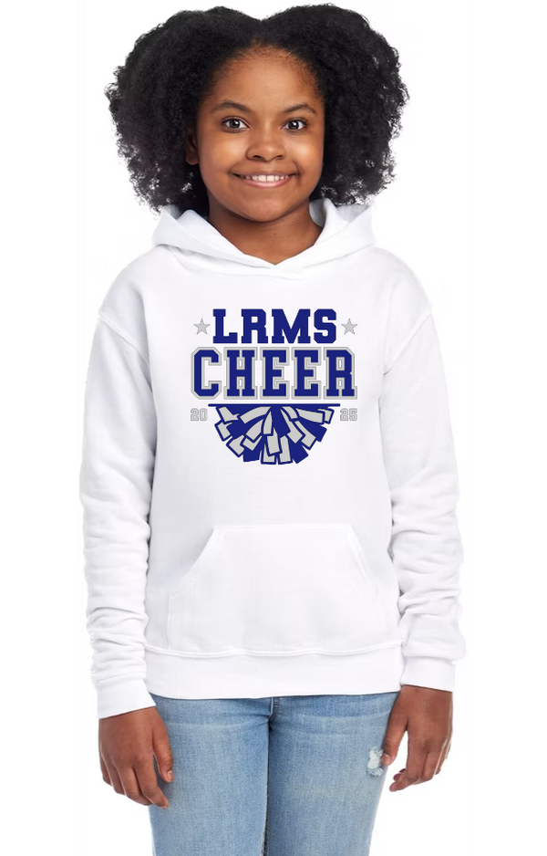 Jerzees Youth Nublend Fleece Pullover Hoodie White