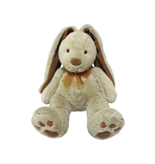 21"Plush Bunny, Brown w/Brown Ears
